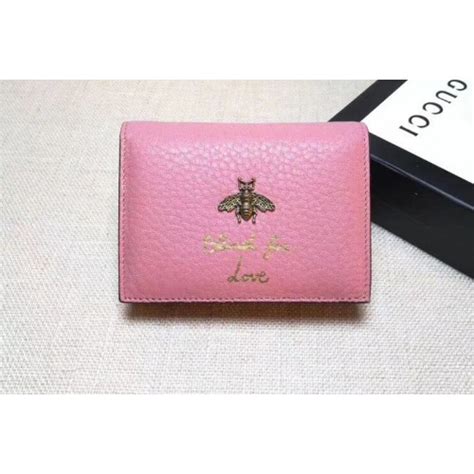 gucci animalier pink|gucci animalier wallet.